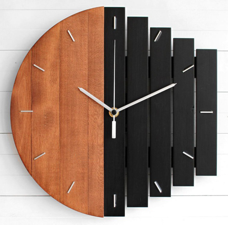 Đồng Hồ Gỗ Decor Treo Tường Mixor Clock - Mã MC01