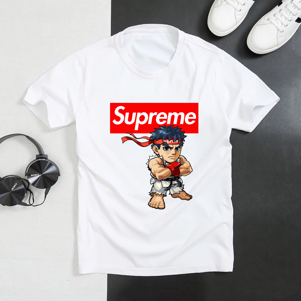 BST áo thun SUPREME in hình siêu ngầu
