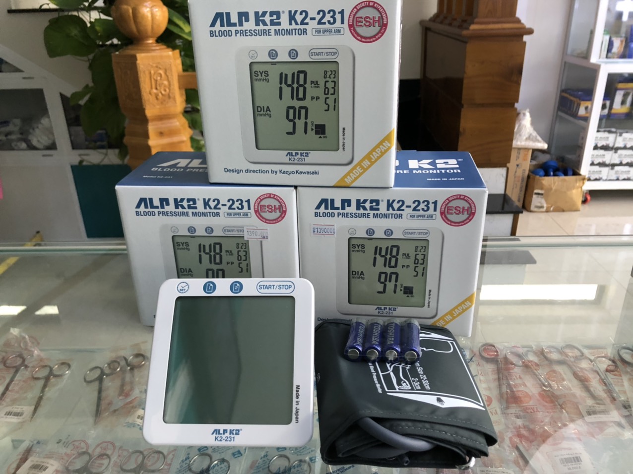 MÁY Đo Huyết Áp Bắp Tay ALPK2 K2-231