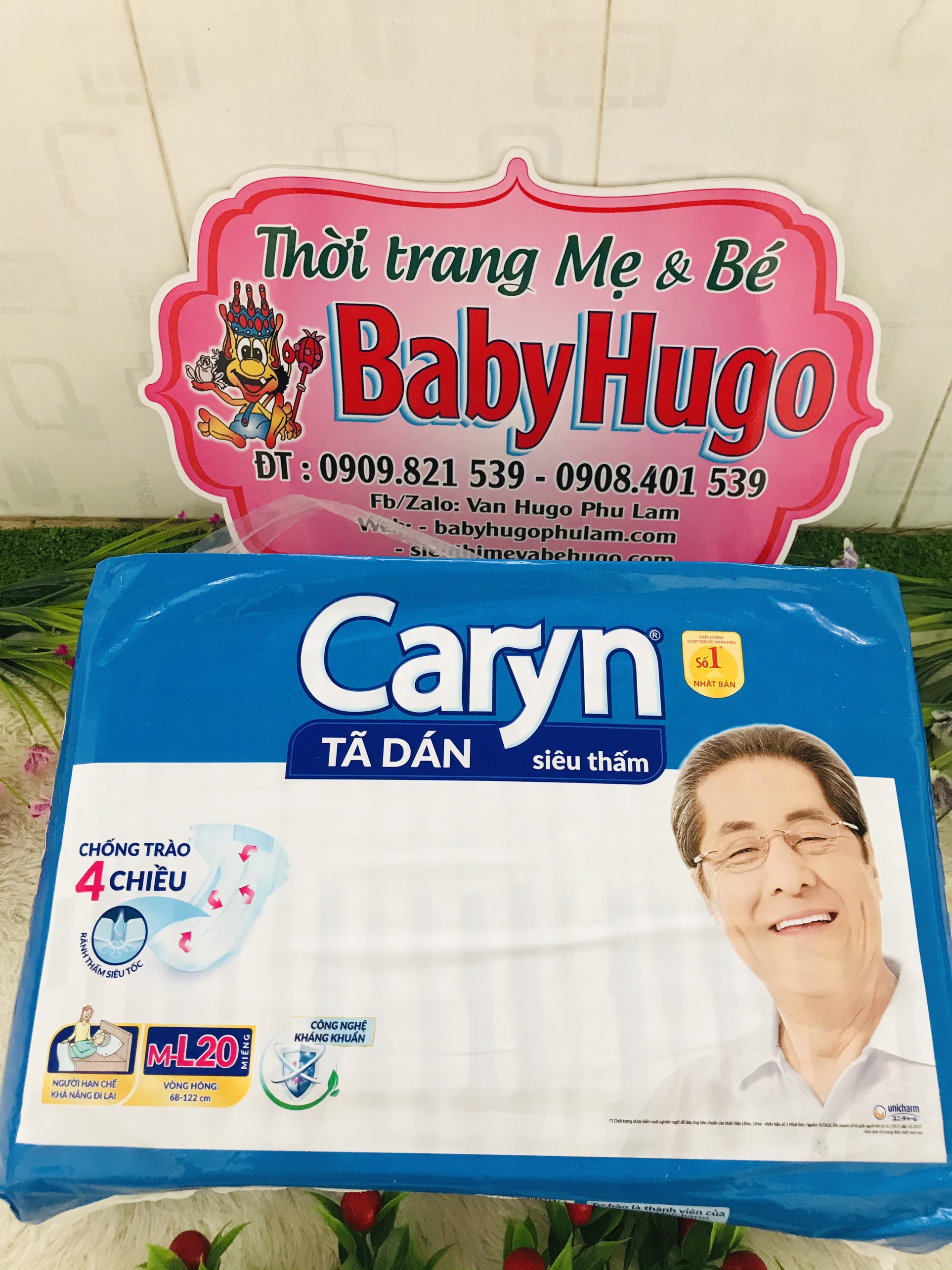 Tã Dán Người Lớn Caryn L 20 Miếng