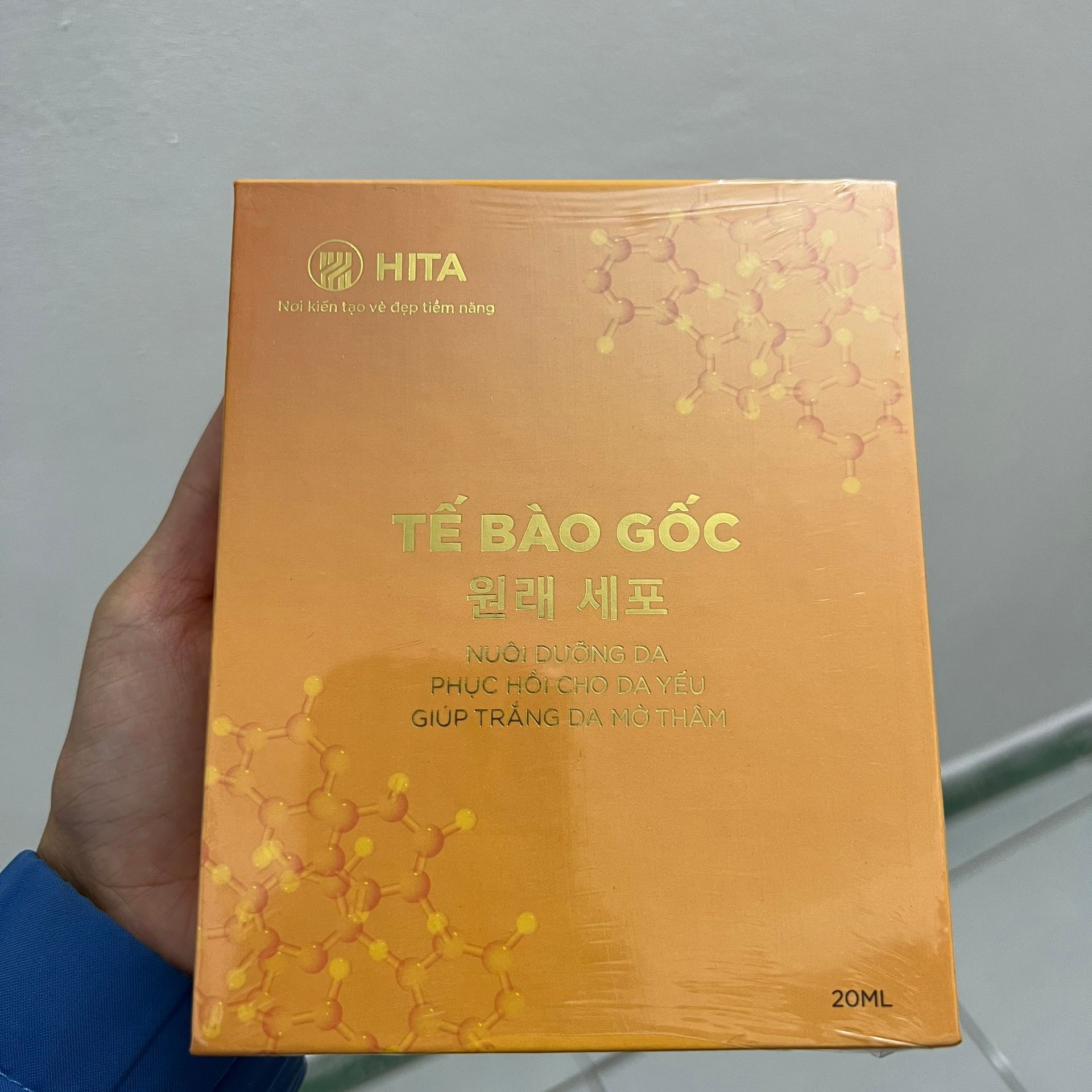 Tế Bào Gốc Hita Dưỡng Phục Hồi Da Cấp Tốc