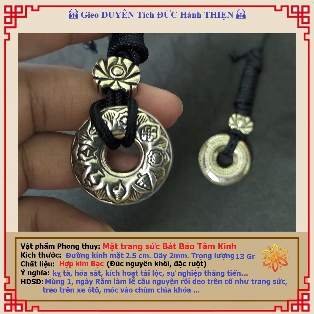 Bát Bảo Tâm Kinh - Phong Thủy Liên Hoa