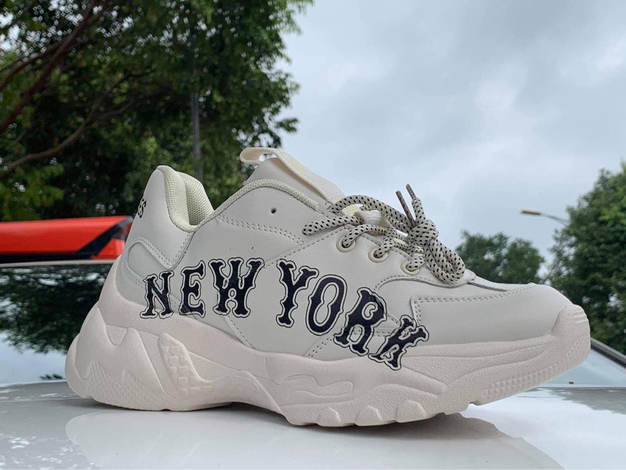 Giày sneaker thể thao đế độn MLB boston nam nữ - gin store