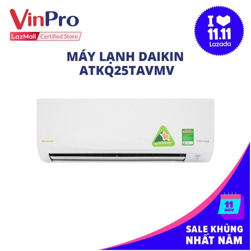 Bảng giá Máy lạnh Daikin ATKQ25TAVMV - 1.HP, diện tích hiệu quả dưới 15m2 , công nghệ inverter - Hàng chính hãng