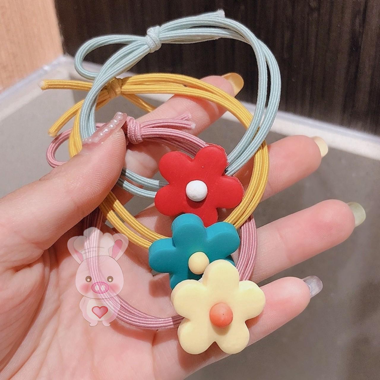 DÂY CỘT TÓC HOA MAI - Bộ 03 dây