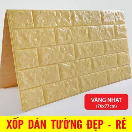 miếng dán tường 3d - xốp dán tường 3d