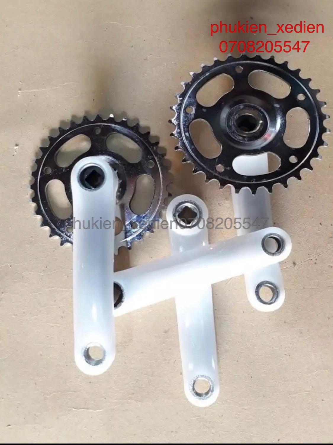 Giò dĩa sắt bọc nhựa xe đạp điện
