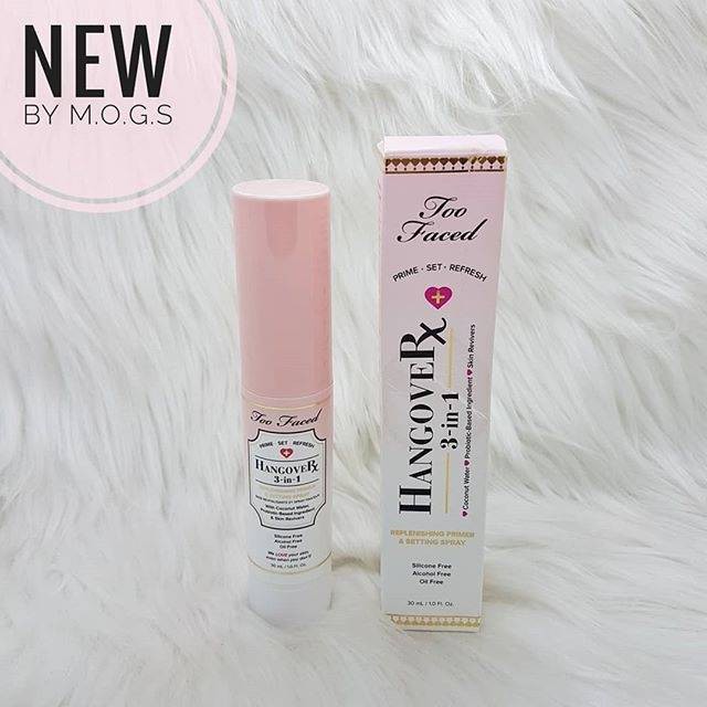[HCM]Xịt lót trang điểm Too faced - Hangover (replenishing primer & setting spray)