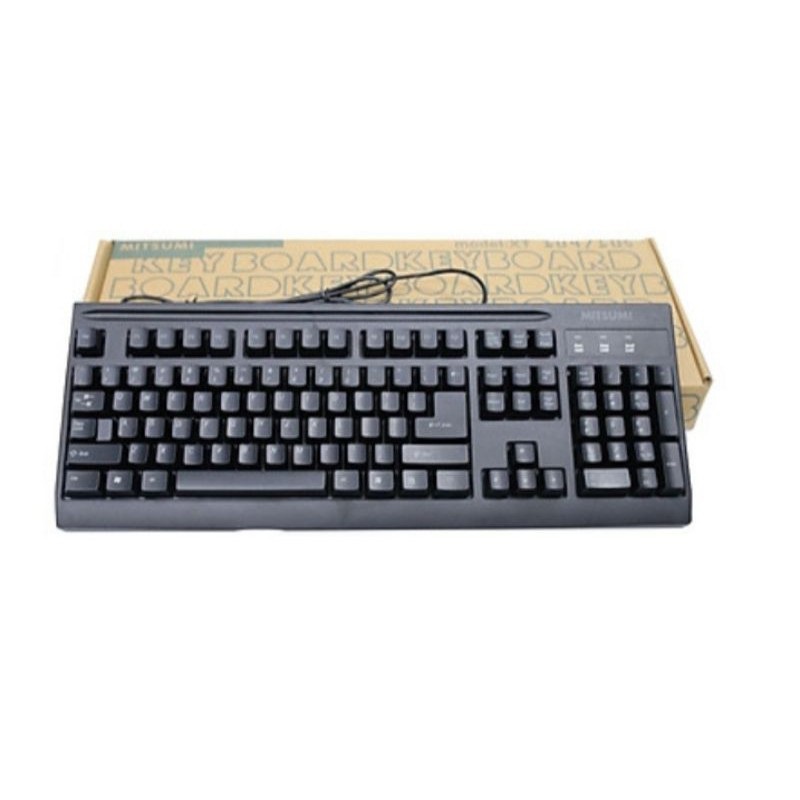 Bộ bàn phím chuột Mitsumi cổng USB  bảo hành 36 tháng