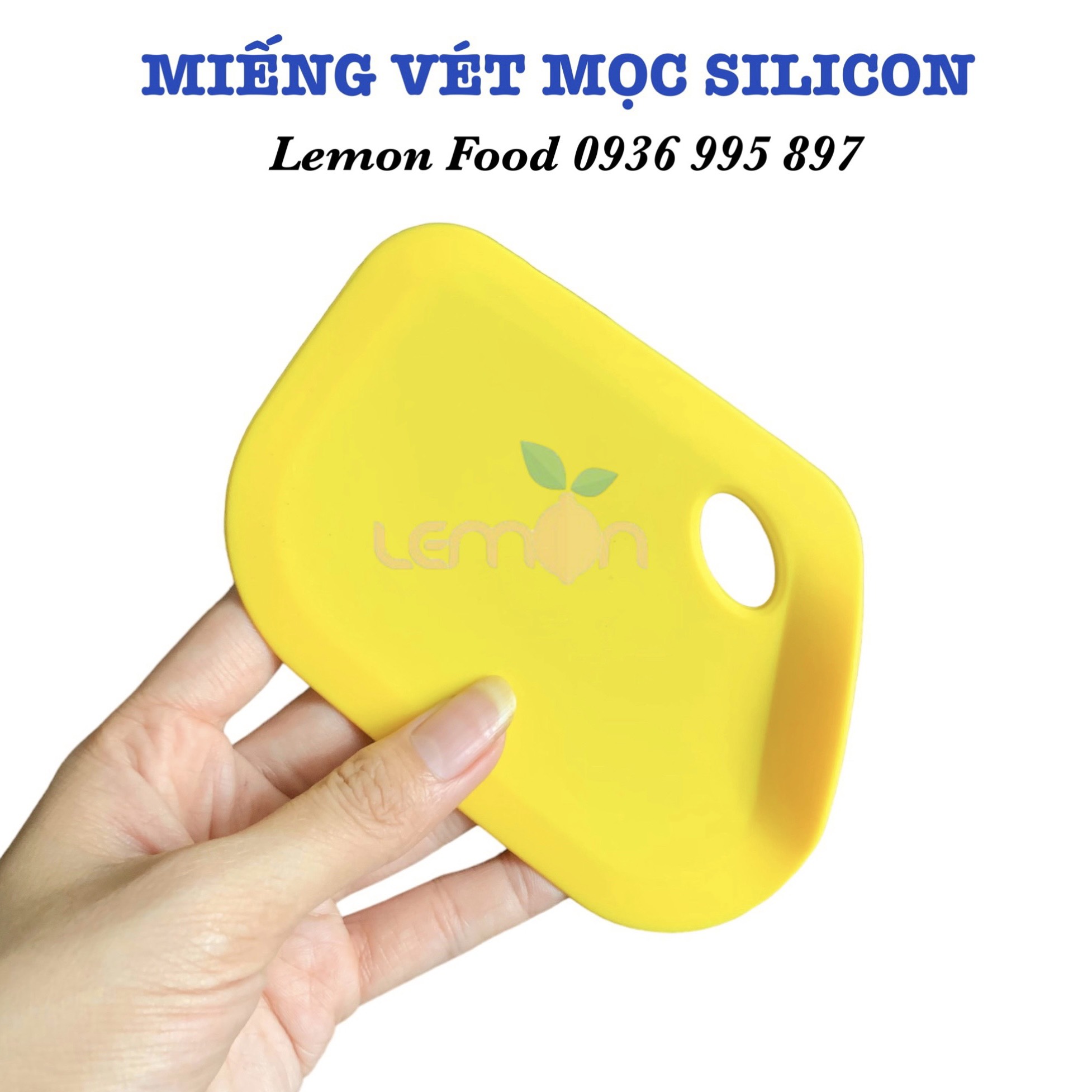 Miếng vét mọc Silicone - vét thịt, vét bột siêu sạch