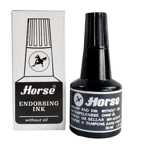 Mực đổ con dấu Horse Thái Lan Xanh/đỏ