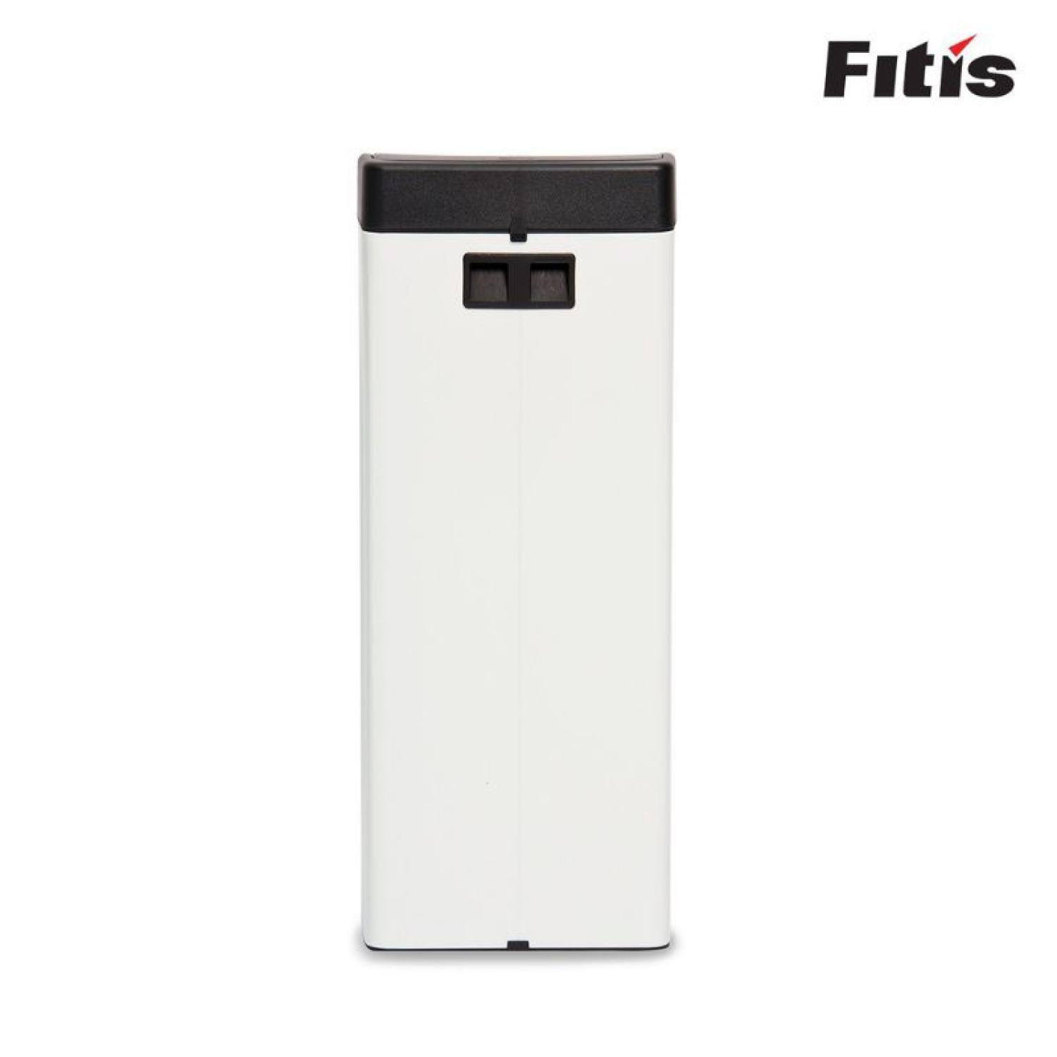 Thùng Rác Fitis Premium - Vuông đạp cao - Trắng SPL1-904