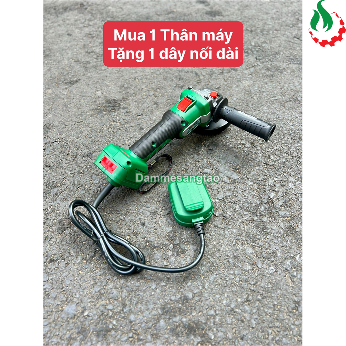 Máy mài góc pin 21V Dekton M21-AG9600 (Công tắc trượt)