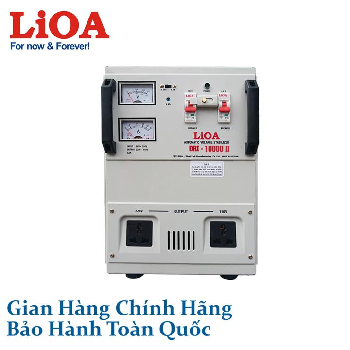 [Trả góp 0%] Ổn áp 1 pha LiOA DRI-10000II