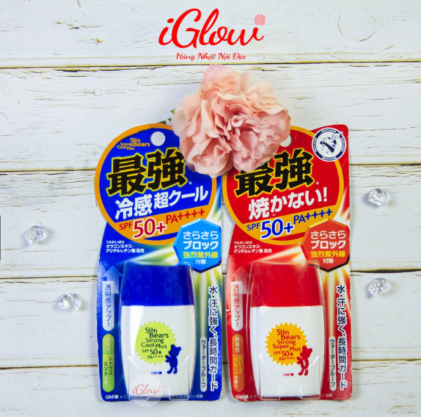 Kem chống nắng OMI SUNBEAR SPF 50+ Nhật Bản nhập khẩu