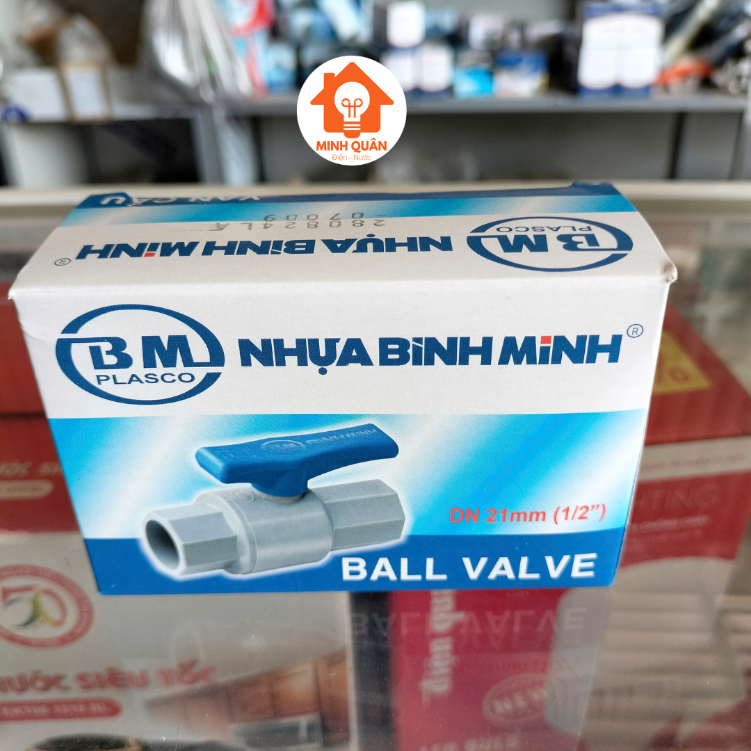 Van khóa ống nước phi 21, phi 27, phi 34 BÌNH MINH