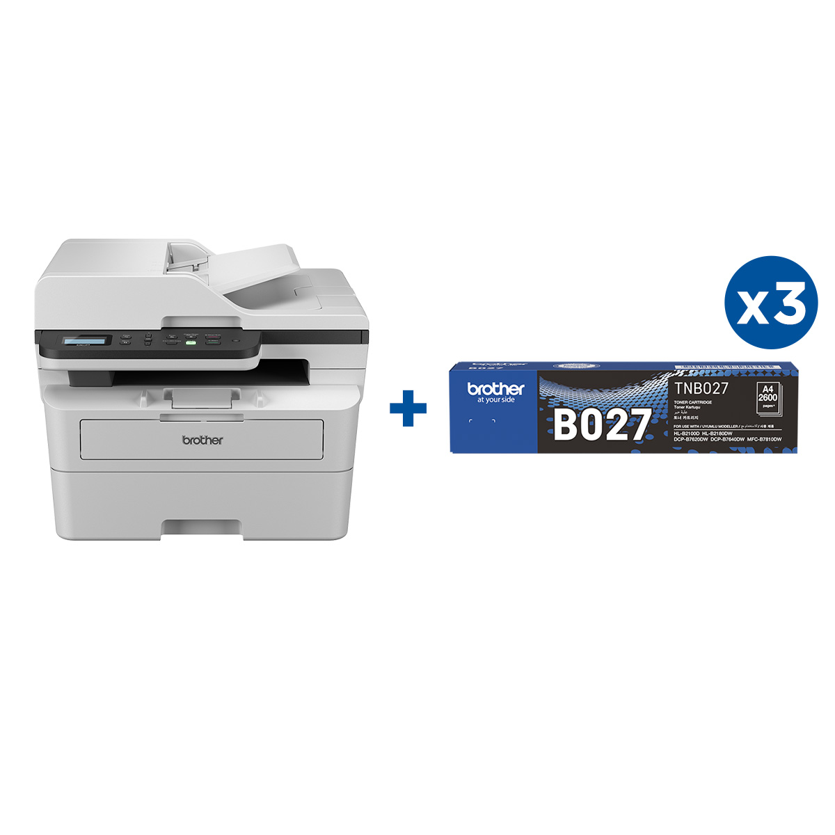 Máy in laser đa năng trắng đen DCP-B7640DW