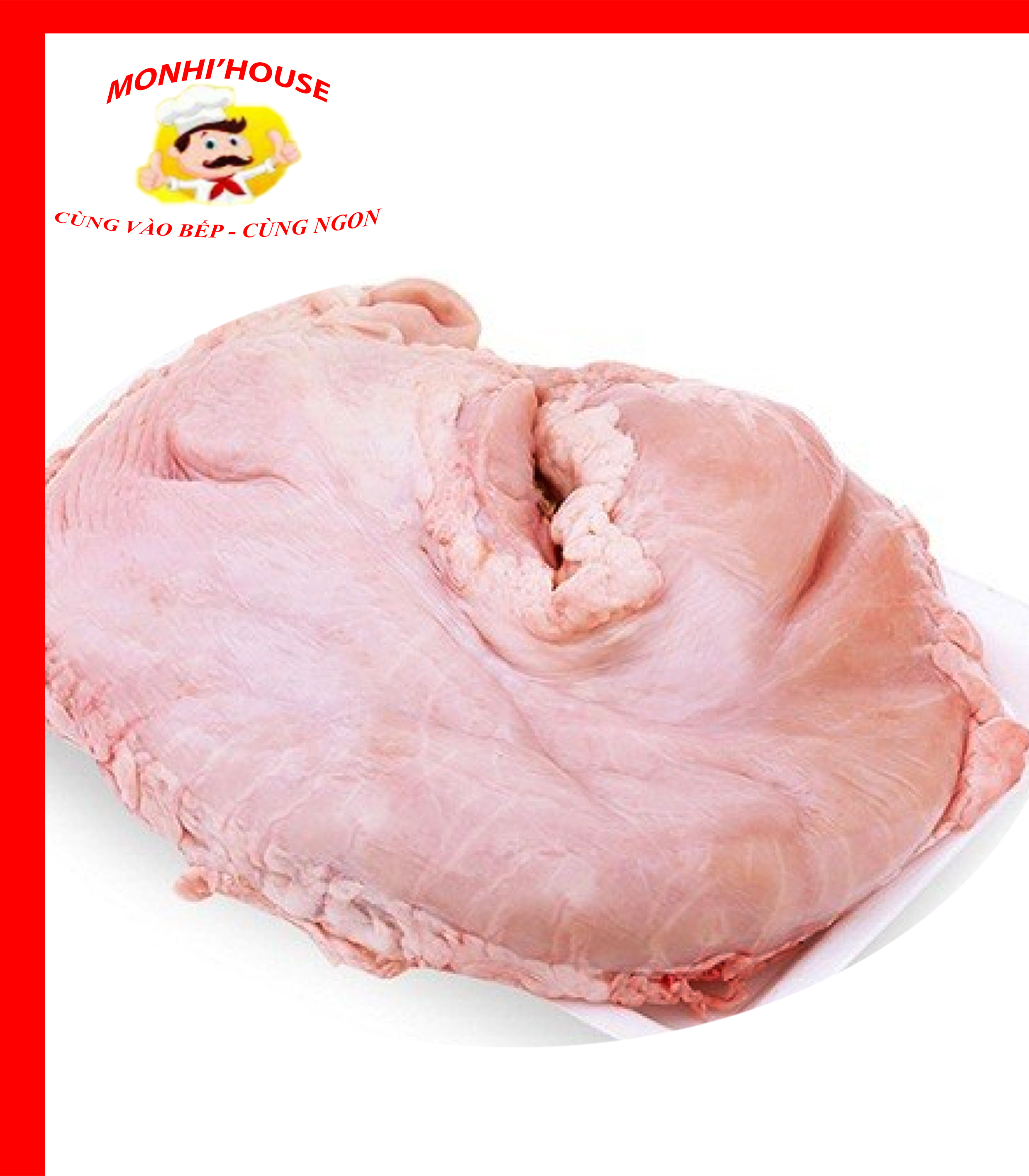 1KG BAO TỬ HEO ( DẠ DÀY HEO ) LÀM SẠCH_ GIAO HỎA TỐC