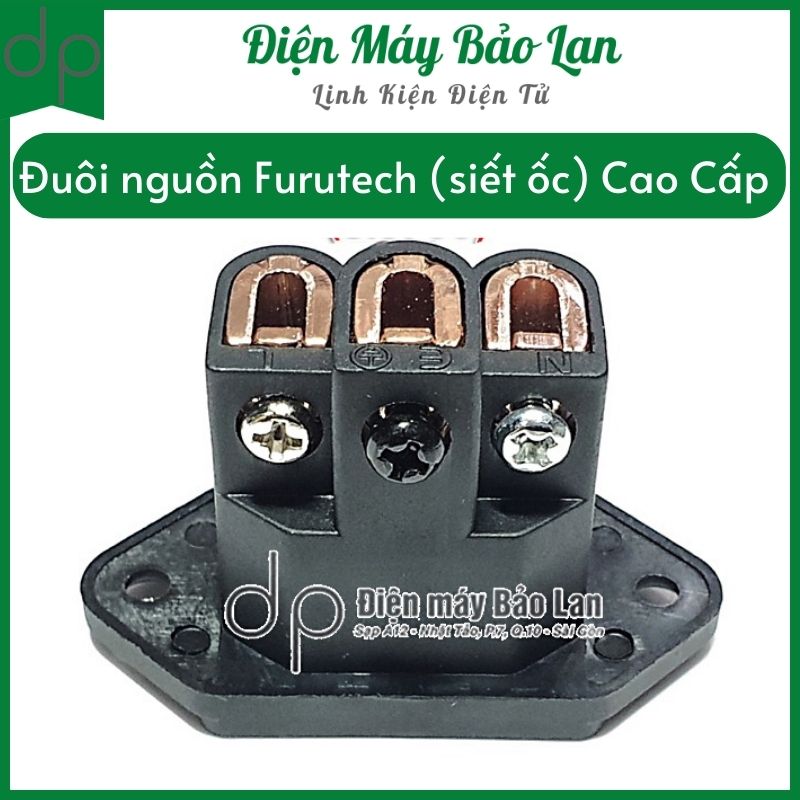 Đuôi nguồn Furutech (siết ốc) Cao cấp - Điện Máy Bảo Lan