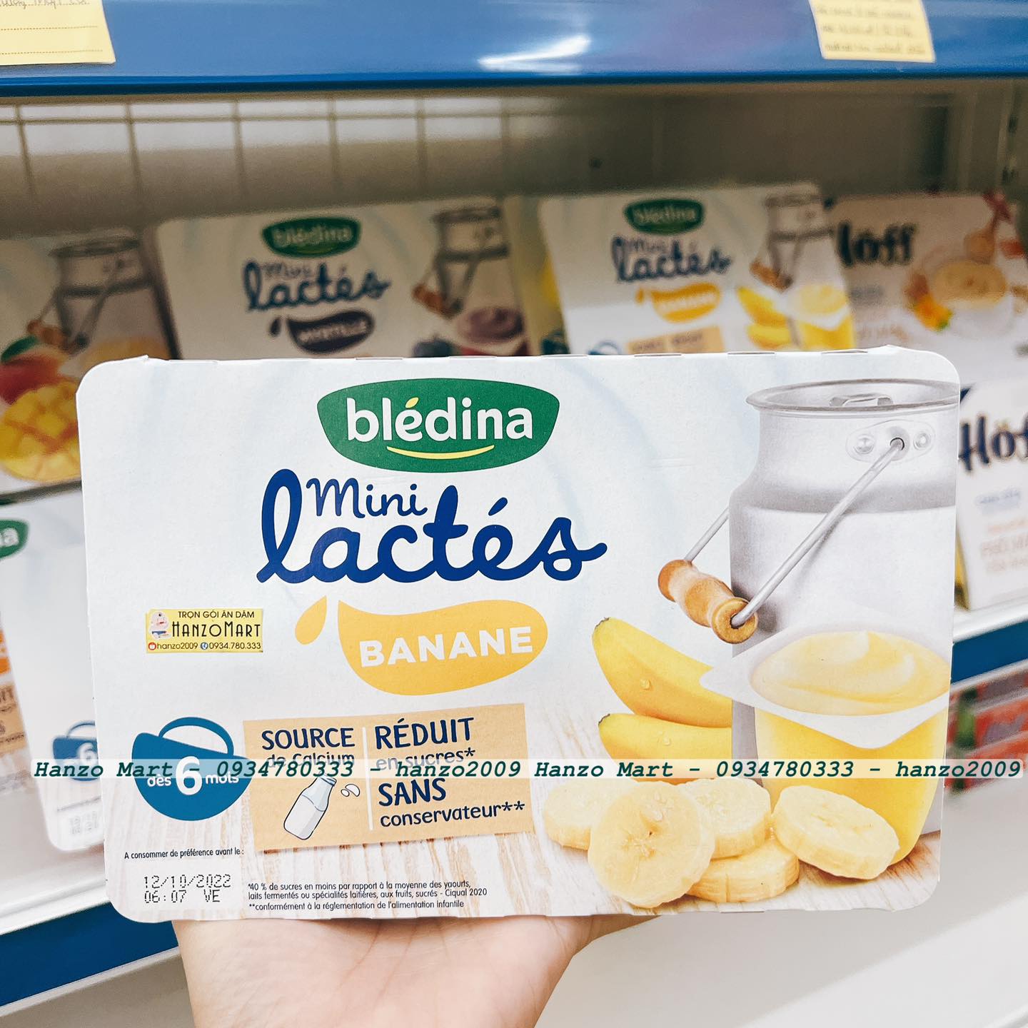 Sữa Chua Nguội Bledina Pháp Cho Bé 6M - 12M