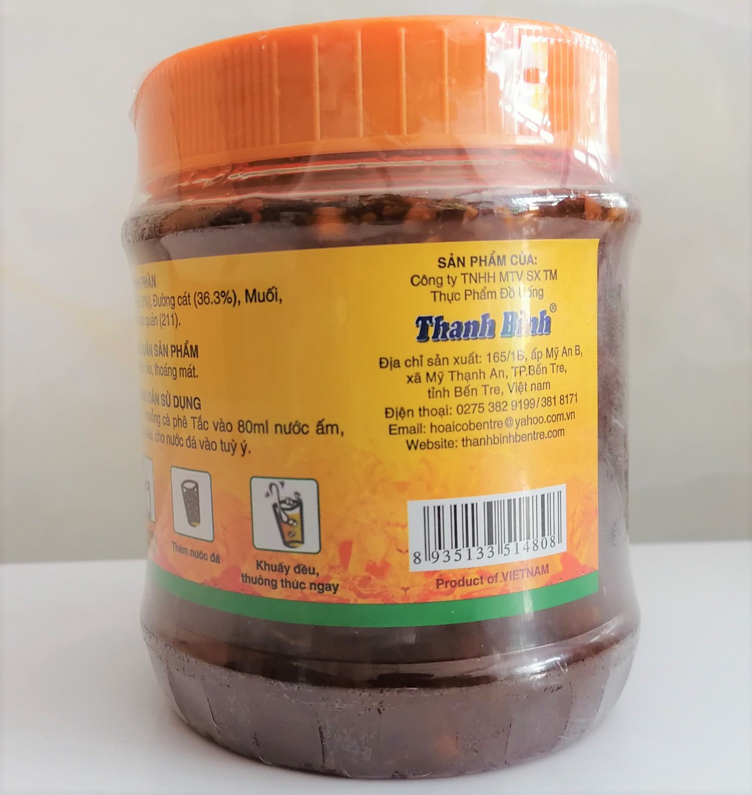 [Hủ nhựa 900g] TẮC XÍ MUỘI (Thức uống giải khát) [VN] THANH BÌNH Calamondin