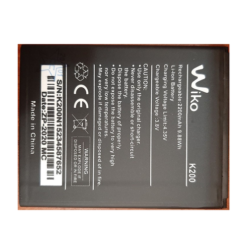 Pin Wiko SUNNY 3 PLUS K200 K200Ag