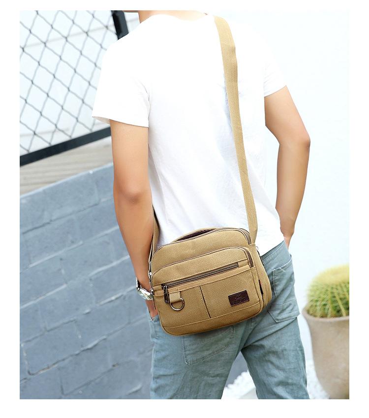 [HCM]Túi đeo chéo vải Canvas Shengtian.