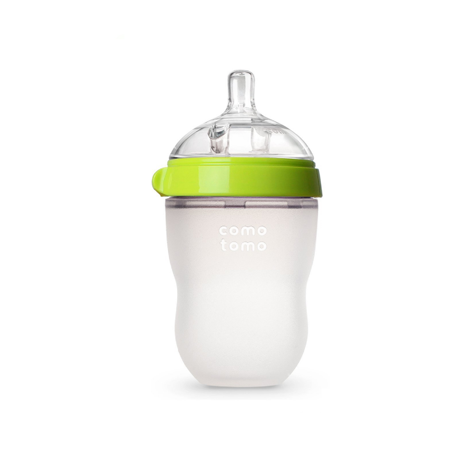 Bình Sữa Comotomo silicon hàn quốc màu xanh siêu mềm cao cấp chính hãng dung tích 150ML/250ML -