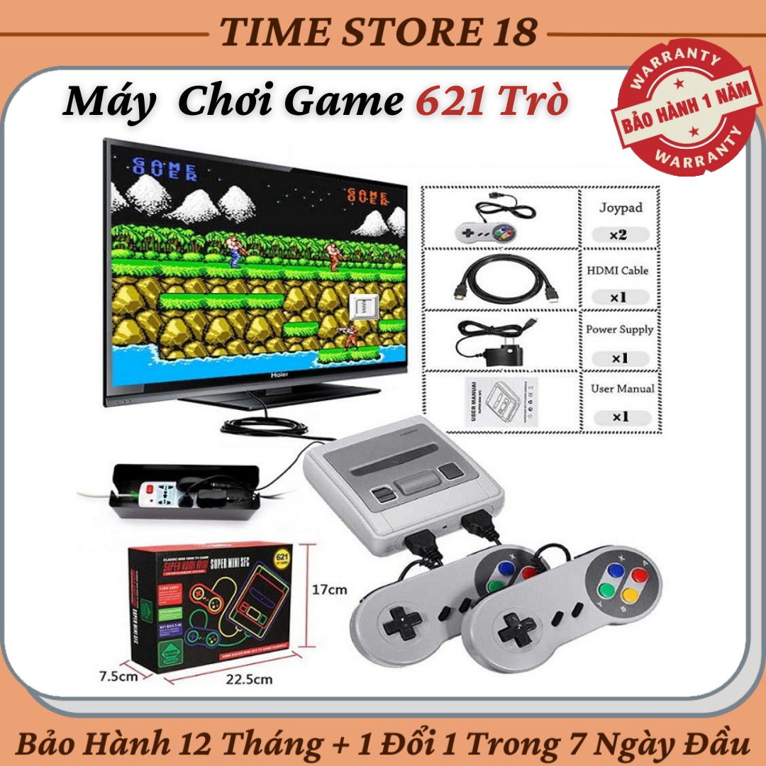 Máy Chơi Game Cầm Tay 4 Nút HDMI 621 Trò
