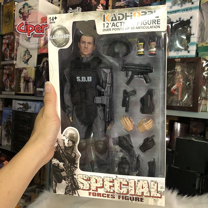 Mô hình lính 1:6 30cm - NB05 SDU - Action Figure NB05