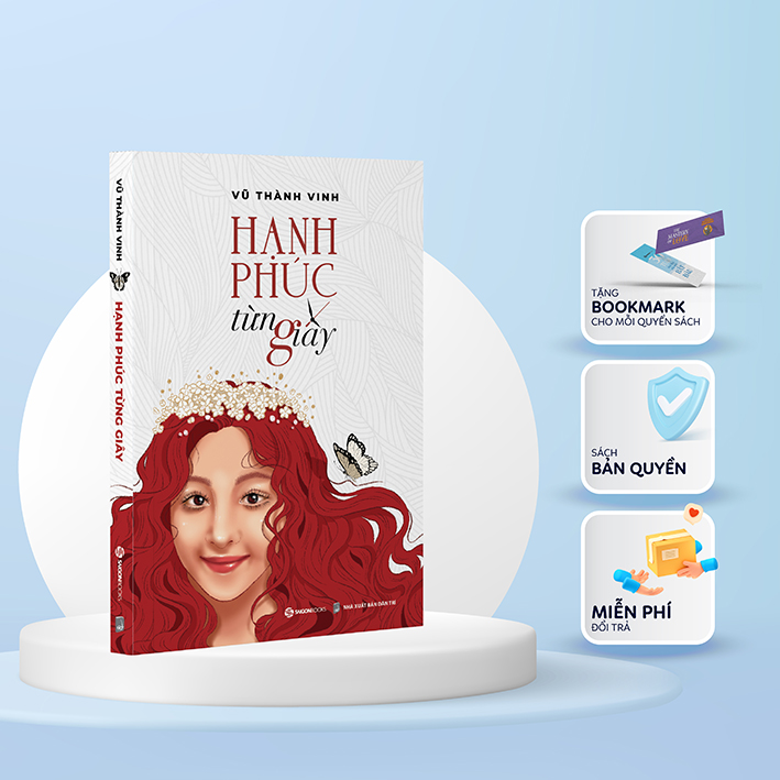 Sách - Hạnh phúc từng giây - Tác giả Vũ Thành Vinh