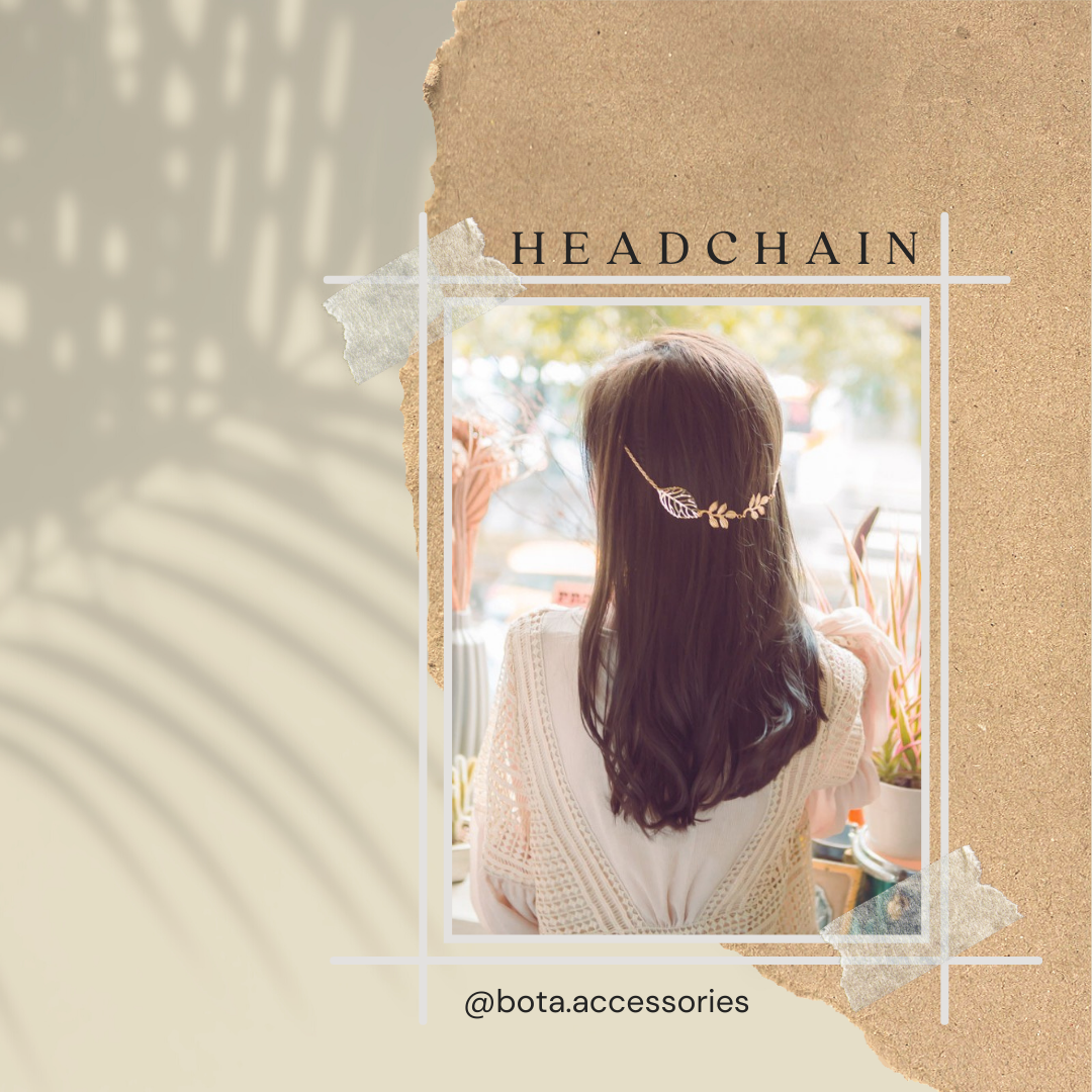 Vòng đội đầu Headchain cài chiếc lá [CÓ SẴN - HÀNG CHẤT LƯỢNG]