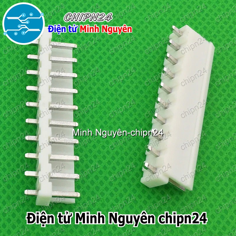 (F305) Header VH3.96 Đực Thẳng (2P/3P/4P/5P/6P/7P/8P/9P/10P/11P/12P 3.96 3.96MM) - [Chọn Loại] - HHH.00229