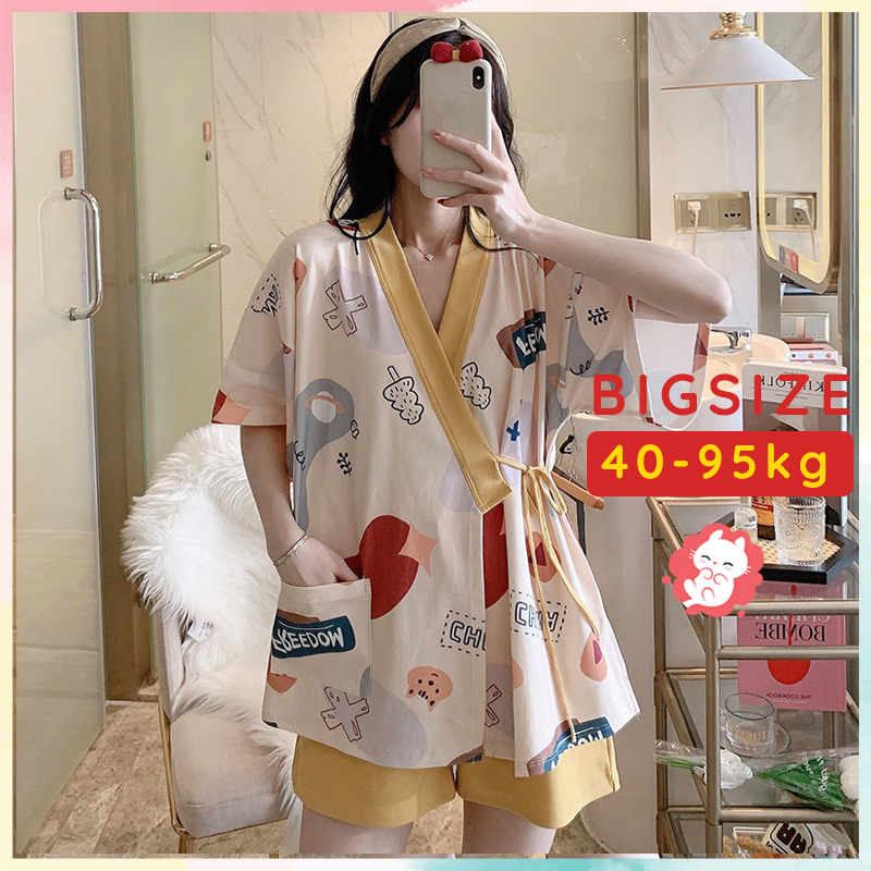 Đồ mặc nhà Bigsize đồ ngủ lụa mềm mại BC26