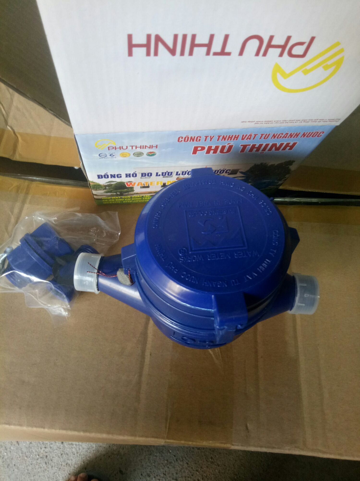 đồng hồ nhựa đo lưu lượng nước Phú Thịnh