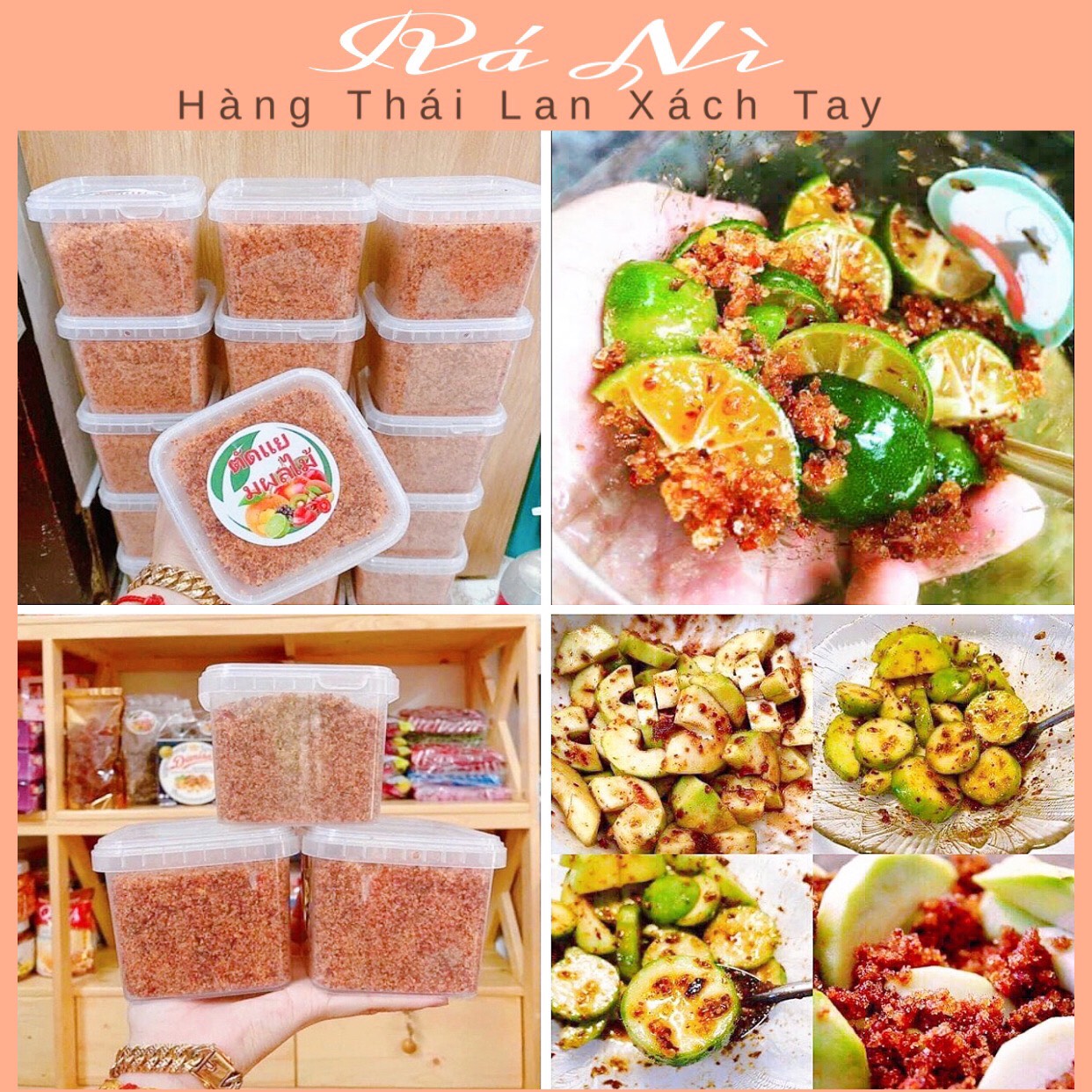 Muối Ruốc Chấm Trái Cây Thái Lan 300gr