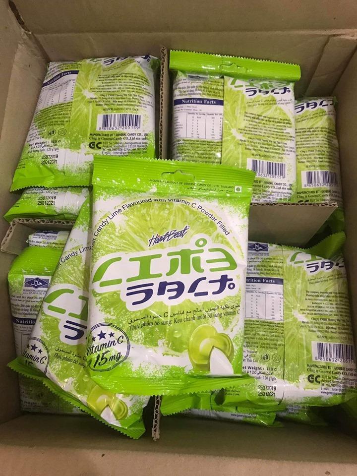 [HCM]Kẹo chanh muối thái 120g