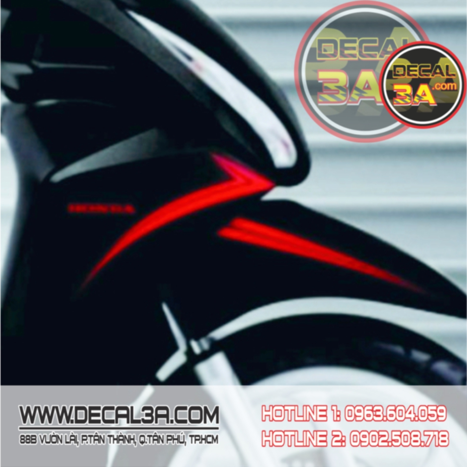 Vision 2014 decal red black only