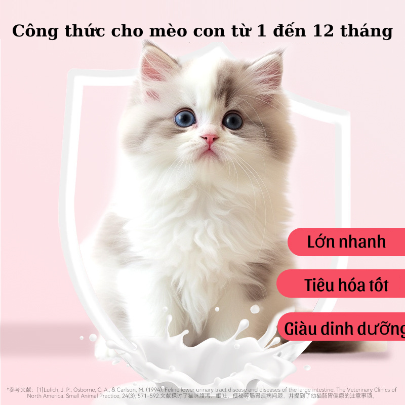 Hạt cho mẻo con Dongpet túi 1.3kg