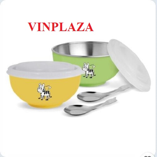 [HCM]Chén 11cm Kiddy + muỗng - 184202