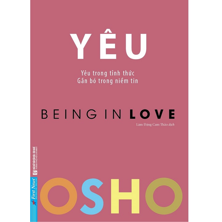 Sách osho - yêu - being in love - newshop