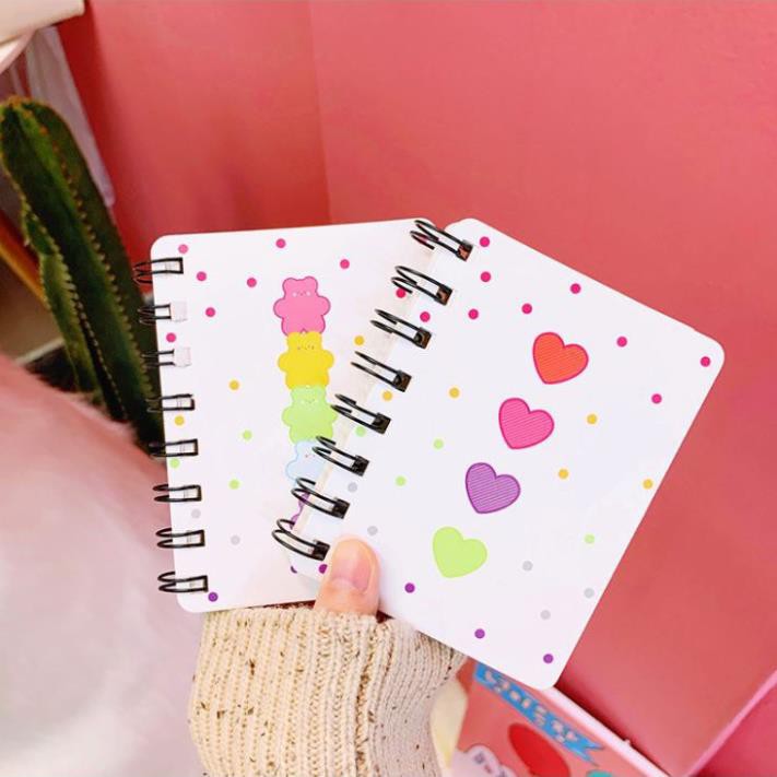 Sổ Tay Mini Cute Nhiều Màu Sắc A84