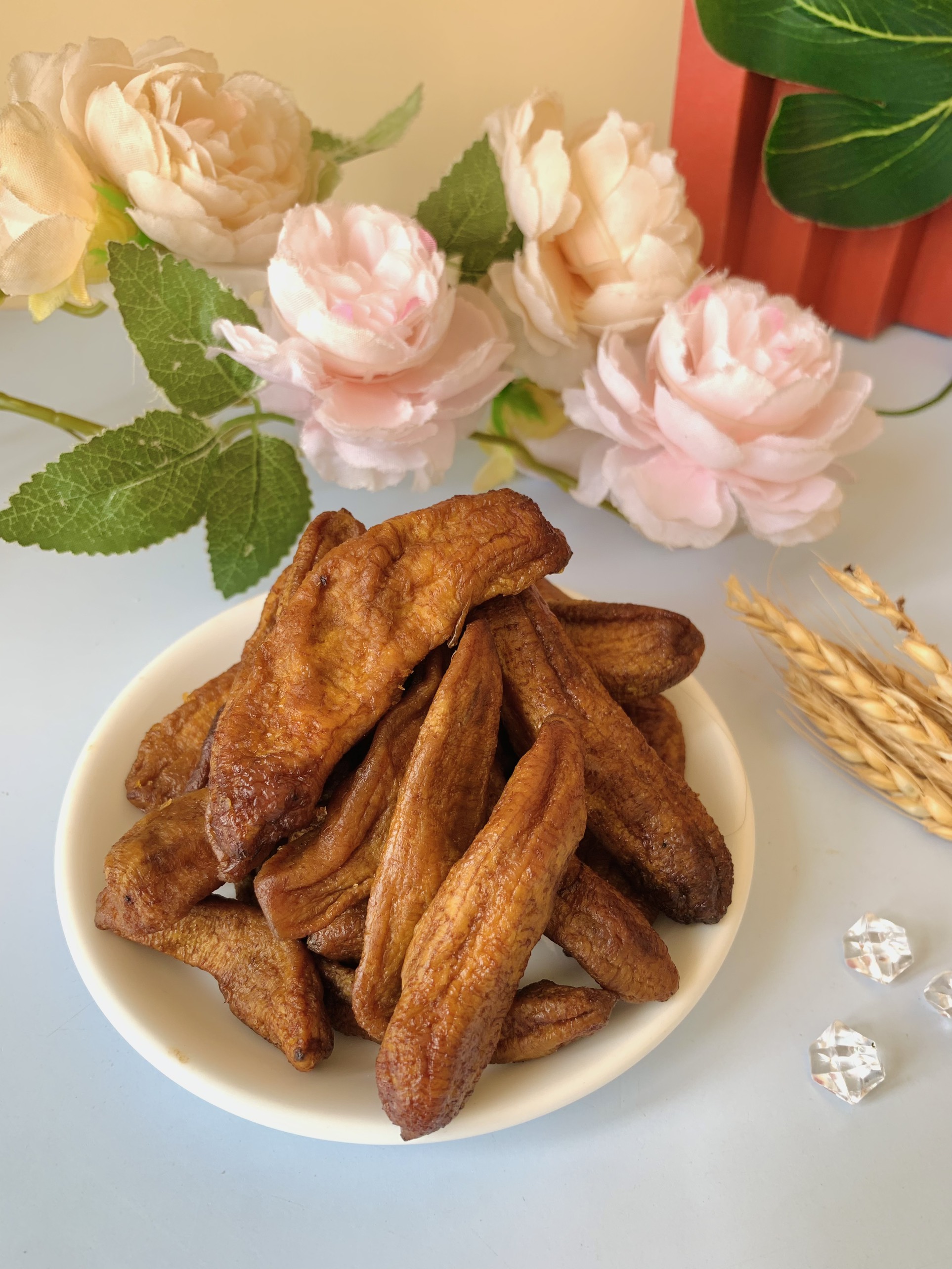 500g Mứt Chuối Dẻo Bò Đội Nón