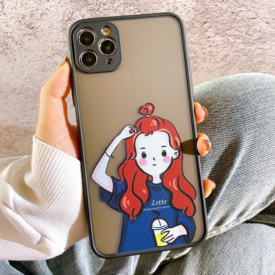 Ốp Lưng Nhám Chống Sock, Va Đập Bảo Vệ Camera Couple Cool