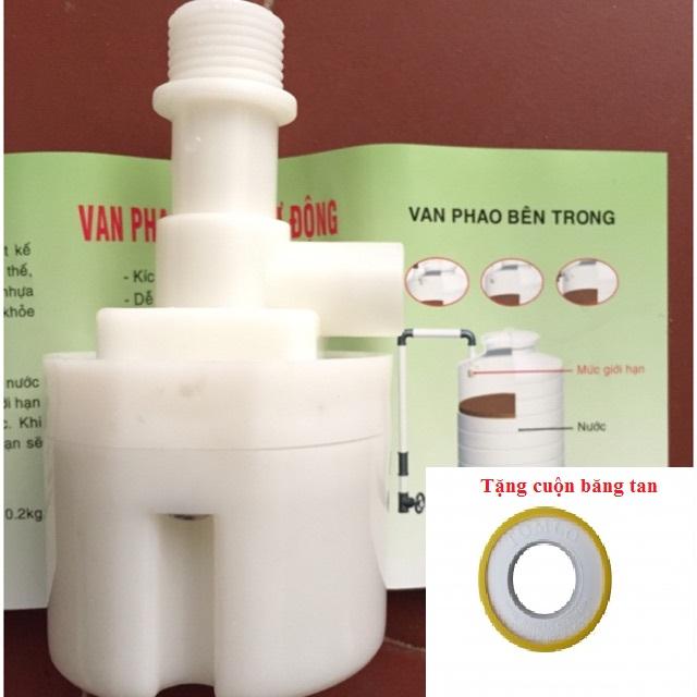 Combo 40 Van phao cơ Chống tràn từ động (tặng Băng Tan)