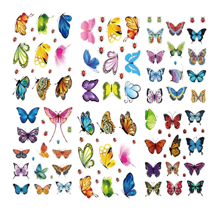 Sticker bướm dán trang trí tường - Decal dán tường