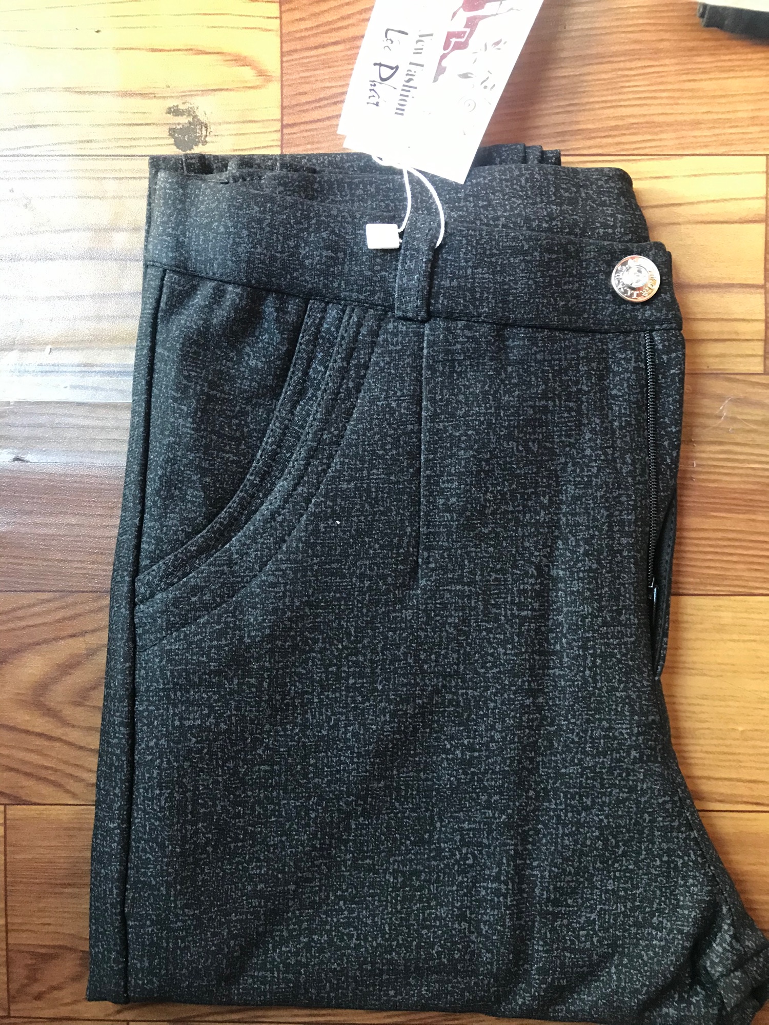 [HCM]Quần caro sọc dài dây kéo hàn quốc (size 40-65kg)