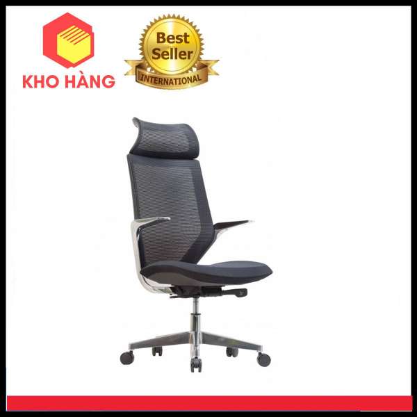 Ghế Dành Cho Văn Phòng Lưới Siêu Cao Cấp Nhập Khẩu, Chân Tay Nhôm, Mâm 2 Cần KHCM3302L