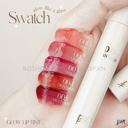 Son bóng BBIA Glow Lip Tint mềm mịn dưỡng ẩm căng mọng