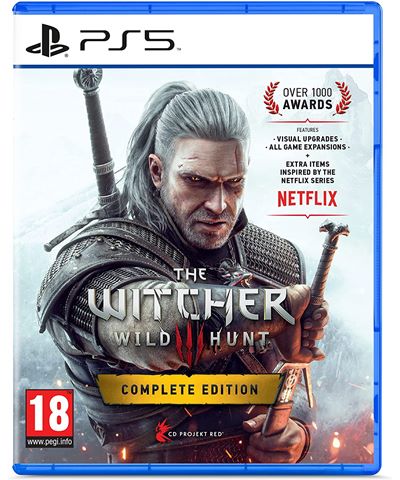 Đĩa game Ps5 The Witcher 3: Wild Hunt